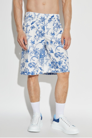 Alexander McQueen Bedruckte Shorts