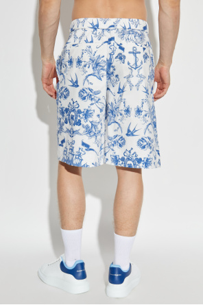 Alexander McQueen Bedruckte Shorts