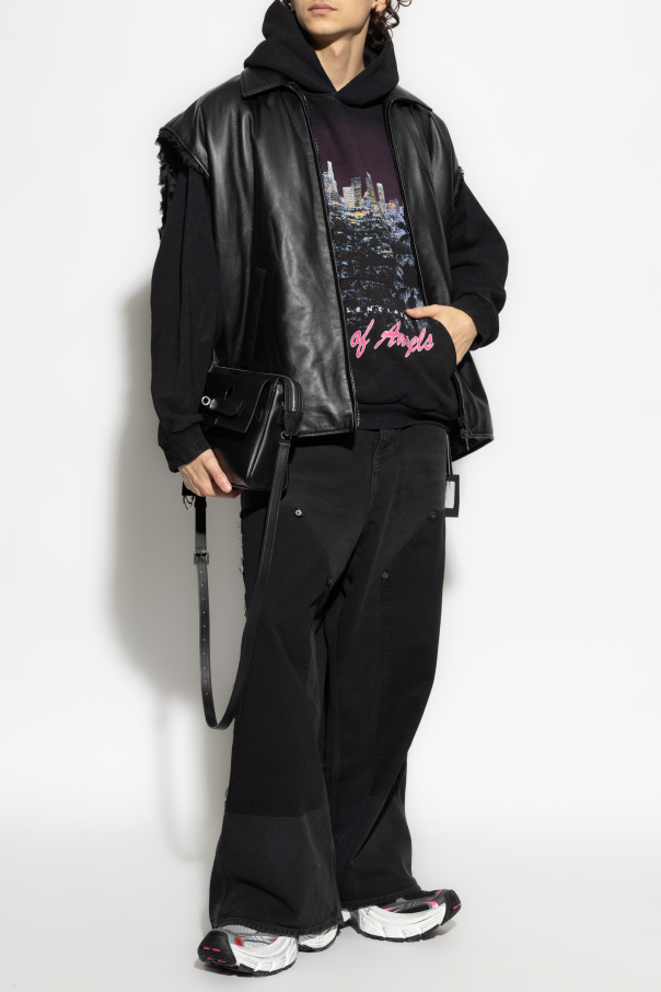 Balenciaga Jeansy z szerokimi nogawkami