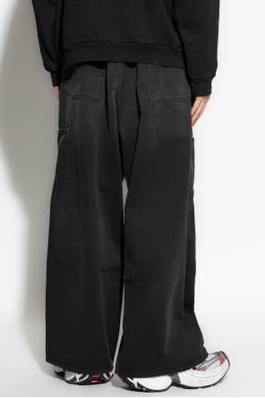 Balenciaga Jeansy z szerokimi nogawkami