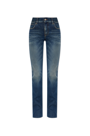Jeans with flared legs
