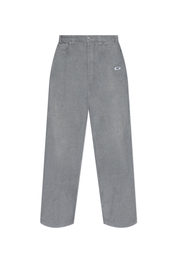 Jeans with embroidered logo od Balenciaga