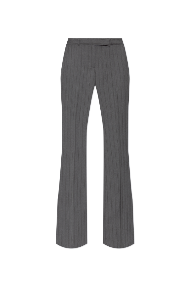 Herringbone pattern trousers od Alexander McQueen