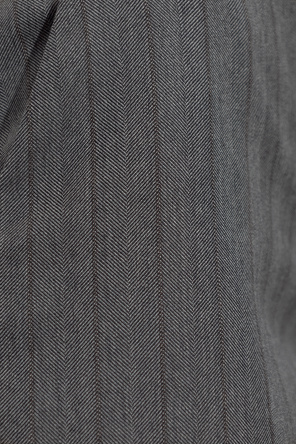 Alexander McQueen Herringbone pattern trousers