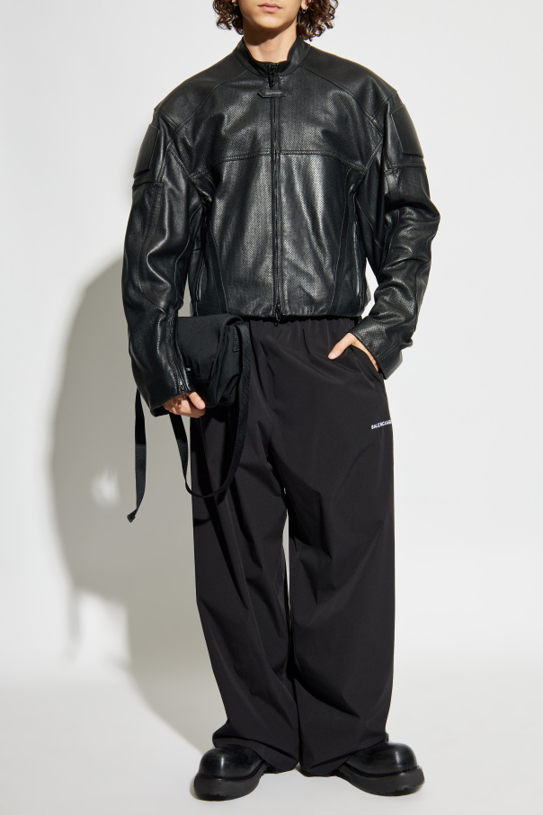 Balenciaga Trousers with logo