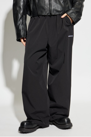 Balenciaga Trousers with logo
