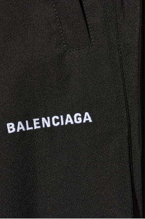 Balenciaga Trousers with logo