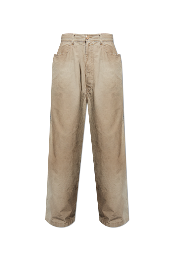 Trousers with a worn effect od Balenciaga