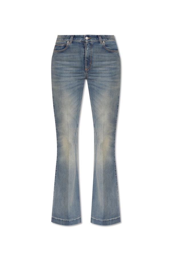 Alexander McQueen Jeansy z rozszerzanymi nogawkami