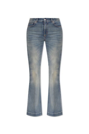 Flared leg jeans