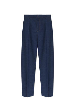 Pleated trousers