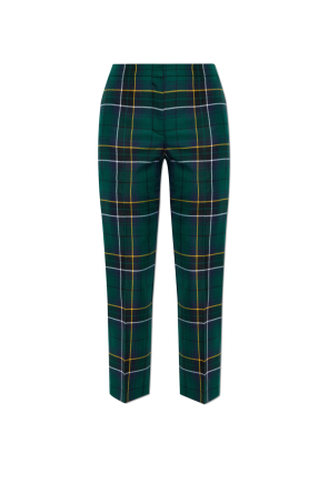 Checked trousers od Alexander McQueen
