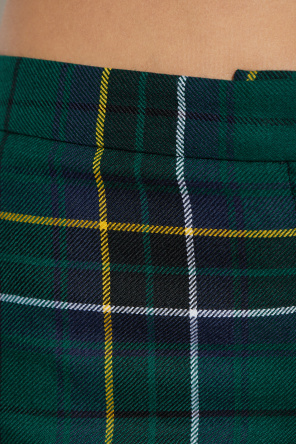 Alexander McQueen Plaid trousers