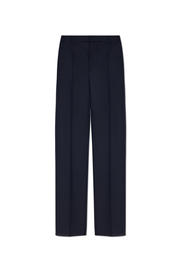 Wool pleated trousers od Saint Laurent