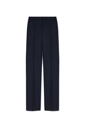 Wool pleated trousers od Saint Laurent