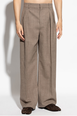 Saint Laurent Wollhose mit Bügelfalte