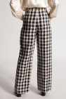 Tory Burch Linen Felpa trousers