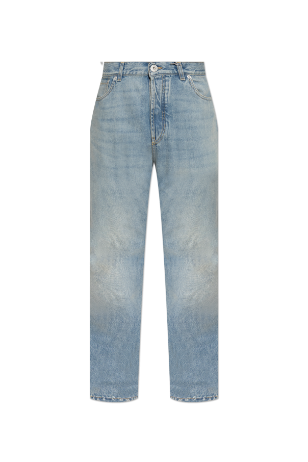 Straight-leg jeans od Alexander McQueen