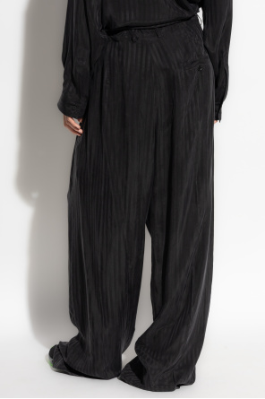 Balenciaga Pantalones de corte holgado con estampado de rayas