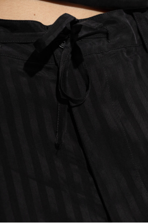 Balenciaga Pantalones de corte holgado con estampado de rayas