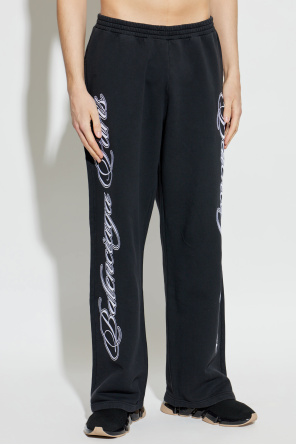 Balenciaga Sweatpants with straight-leg cuffs