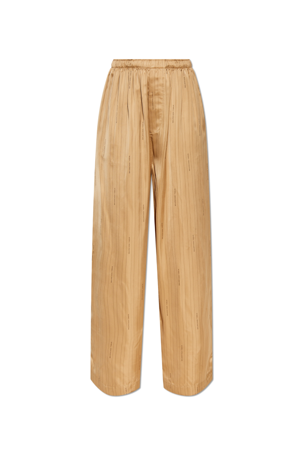 Satin trousers od Balenciaga