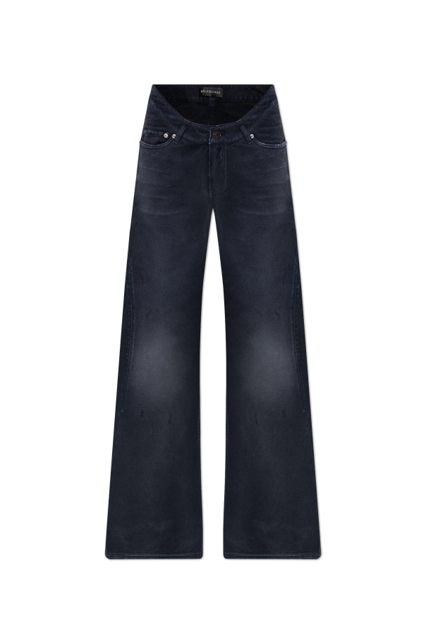 Balenciaga Jeans mit ausgestelltem Bein