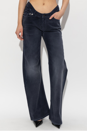 Balenciaga Jeans mit ausgestelltem Bein
