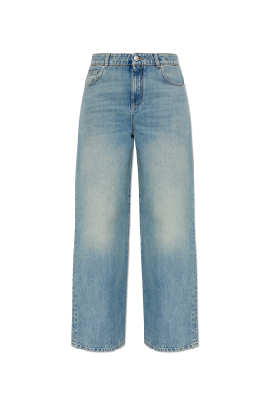 Straight-leg jeans