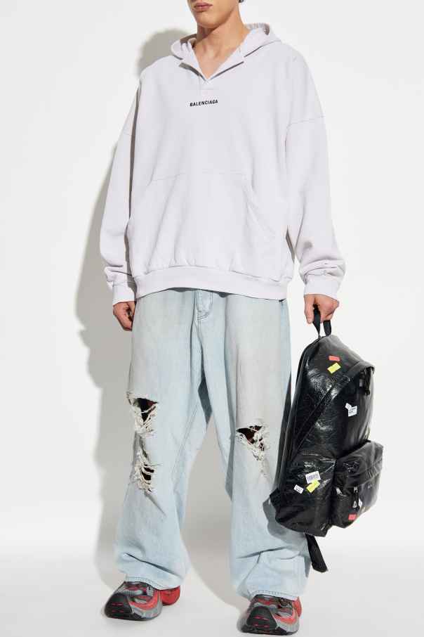 Balenciaga Jeans with a vintage effect