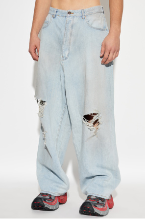 Balenciaga Jeans with a vintage effect