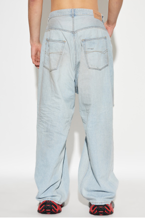 Balenciaga Jeans with a vintage effect