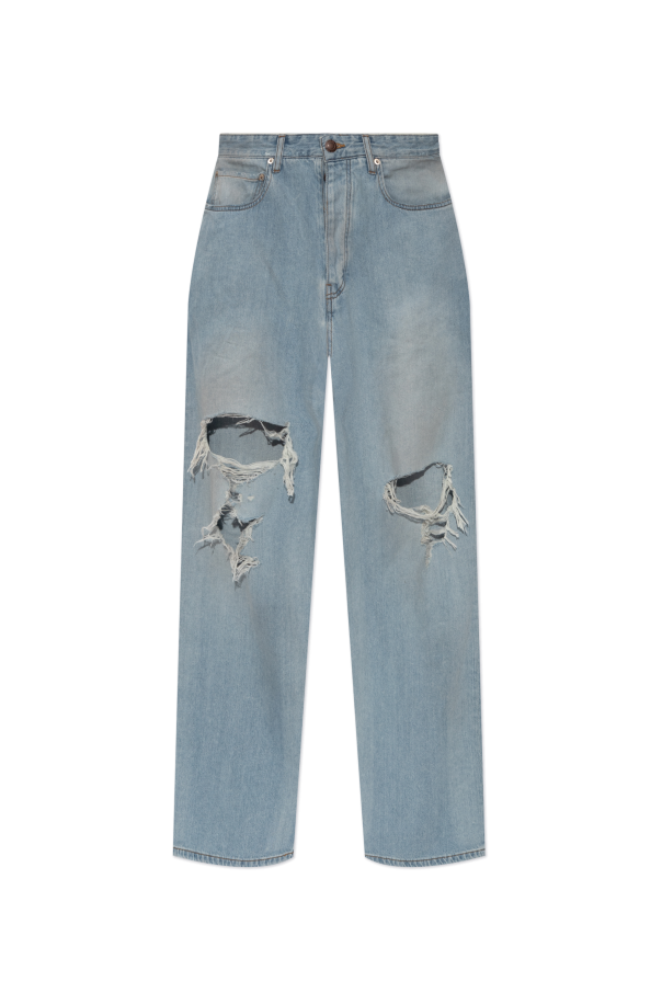 Jeans with vintage effect od Balenciaga