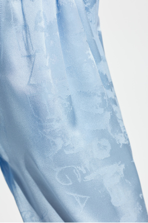 Balenciaga Loose-fit silk trousers