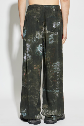 Balenciaga Loose-fit printed trousers