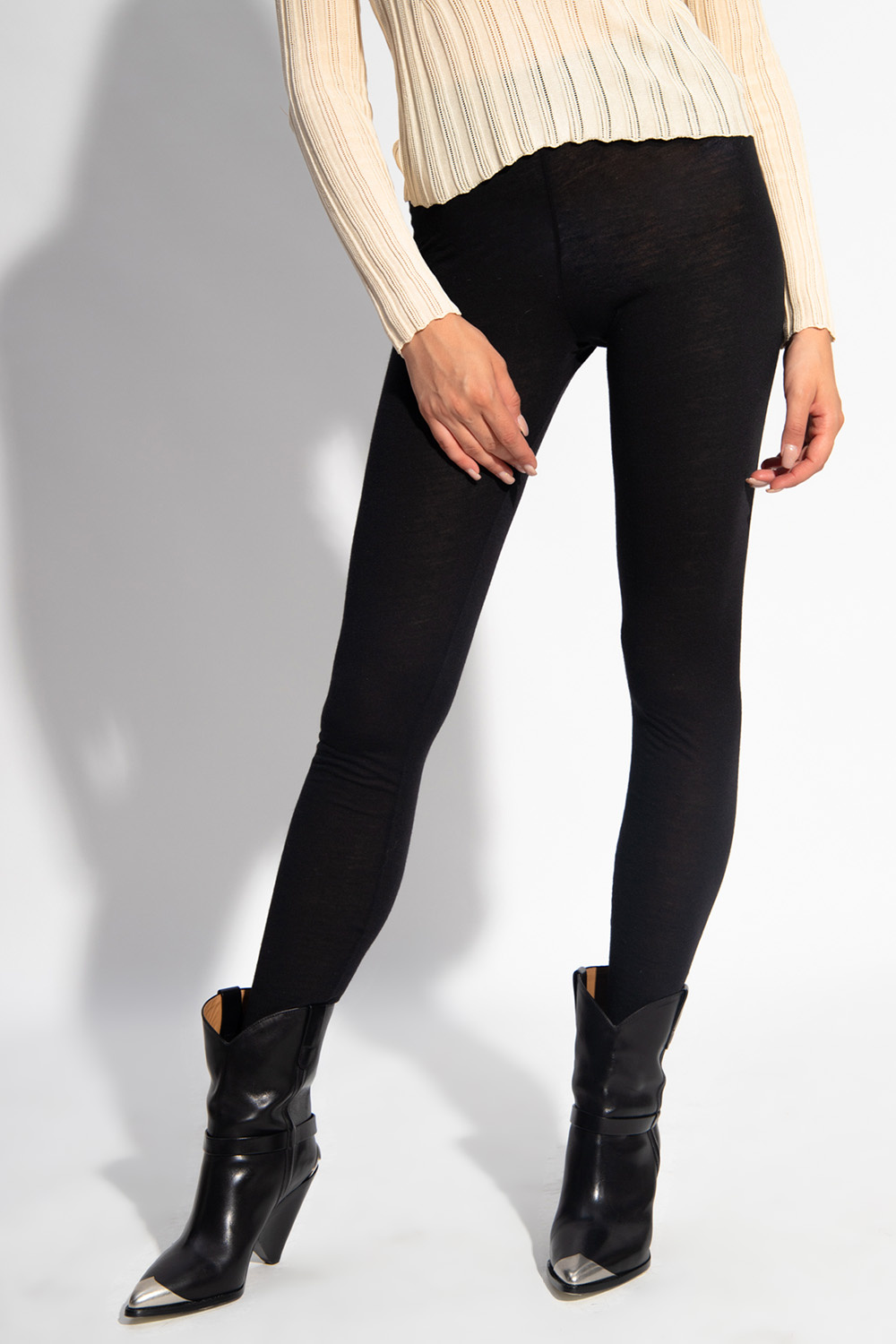 forte_forte Black Relaxed Jeans