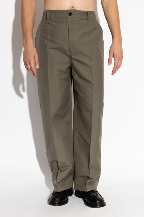 Bottega Veneta Loose-fit cotton trousers