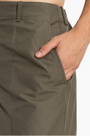 Bottega Veneta Loose-fit cotton trousers