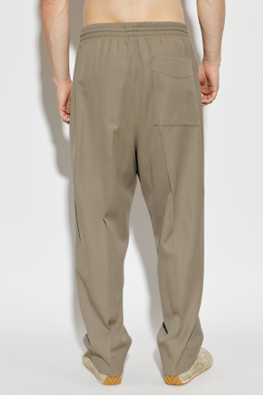 Bottega Veneta Wool crease-front pants