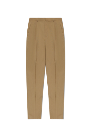 Wool pleated trousers od Saint Laurent