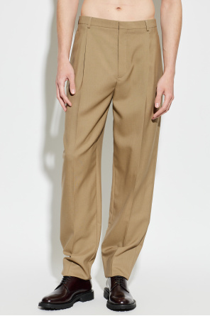 Saint Laurent Wool trousers with pleats