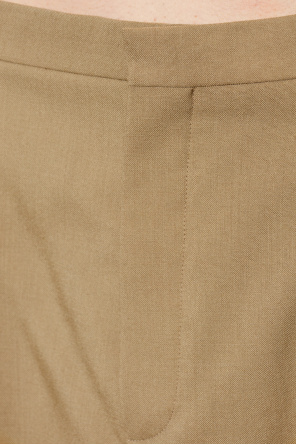 Saint Laurent Wool trousers with pleats