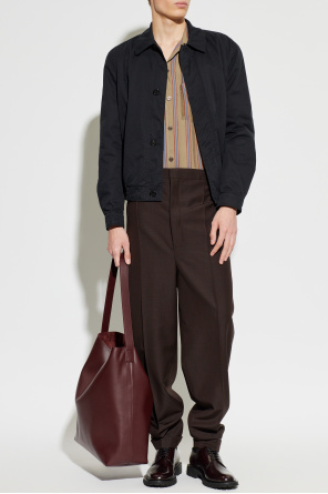 Wool pleated trousers od Saint Laurent