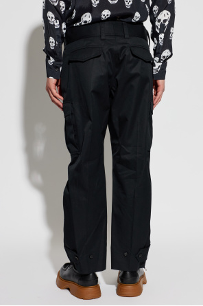 Alexander McQueen Spodnie typu `cargo`