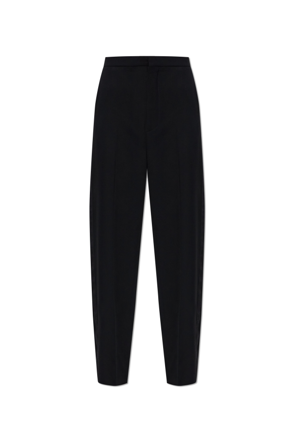 Balenciaga Straight-leg wool trousers
