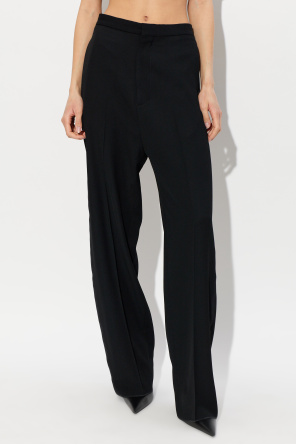 Balenciaga Straight-leg wool trousers