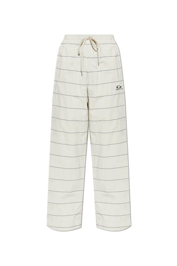 Balenciaga Jogginghose mit Rippmuster