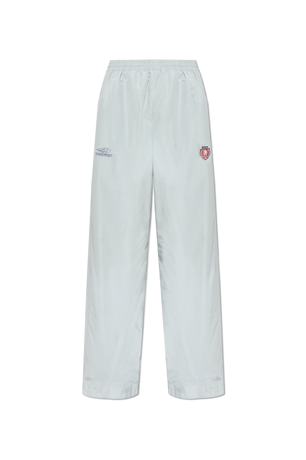 Sweatpants with logo patch od Balenciaga