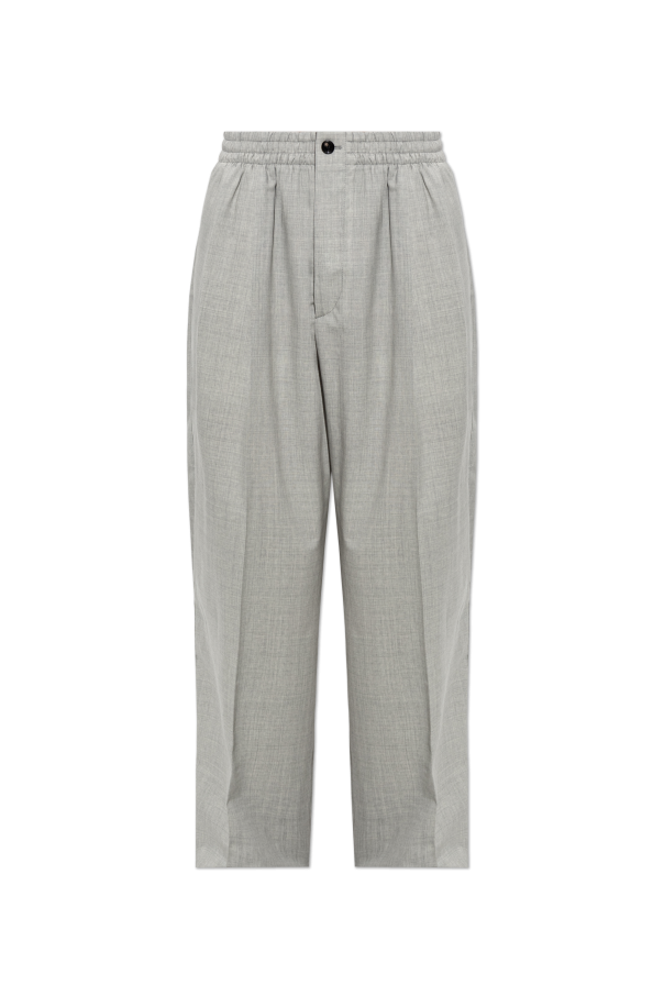 Wool pleated trousers od Bottega Veneta