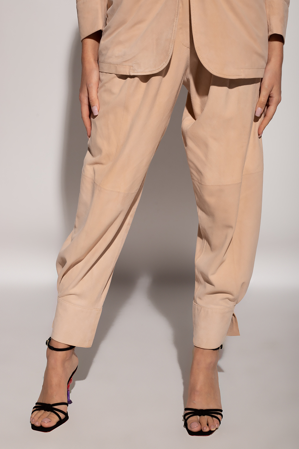 Forte Forte Suede trousers